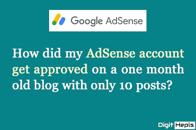 I Got Google AdSense Approval in 3 Days With Only 10 Posts 5 Get Adsense Account Approved Quickly2B252812529