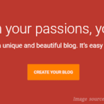 Create free website using blogger